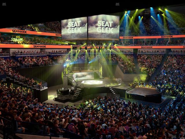 Smoothie King Center - Section 113 Seat View