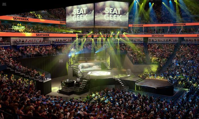 Smoothie King Center - Section 113 Seat View