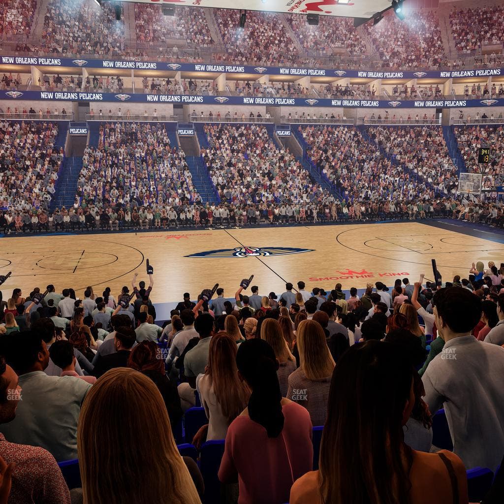 Smoothie King Center - Section 113 Seat View