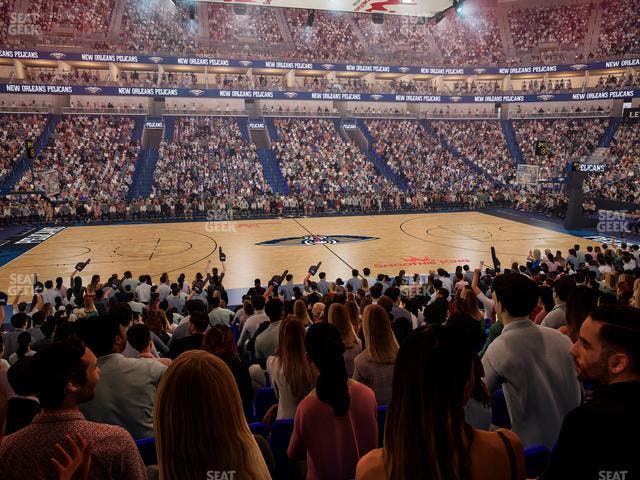 Smoothie King Center - Section 113 Seat View