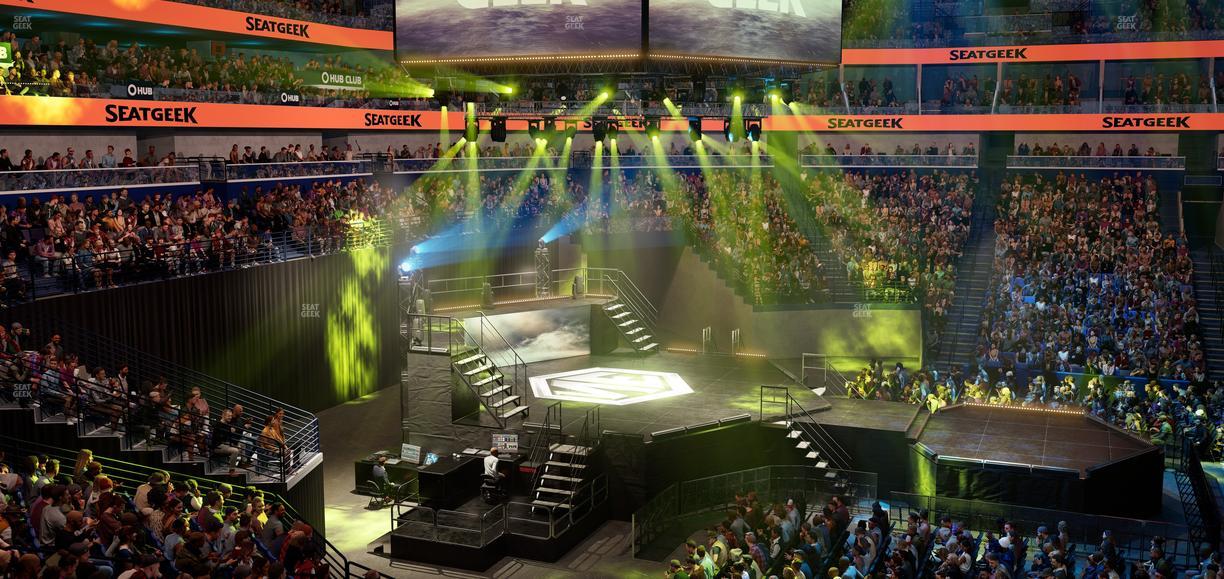 Smoothie King Center - Section 114 Seat View