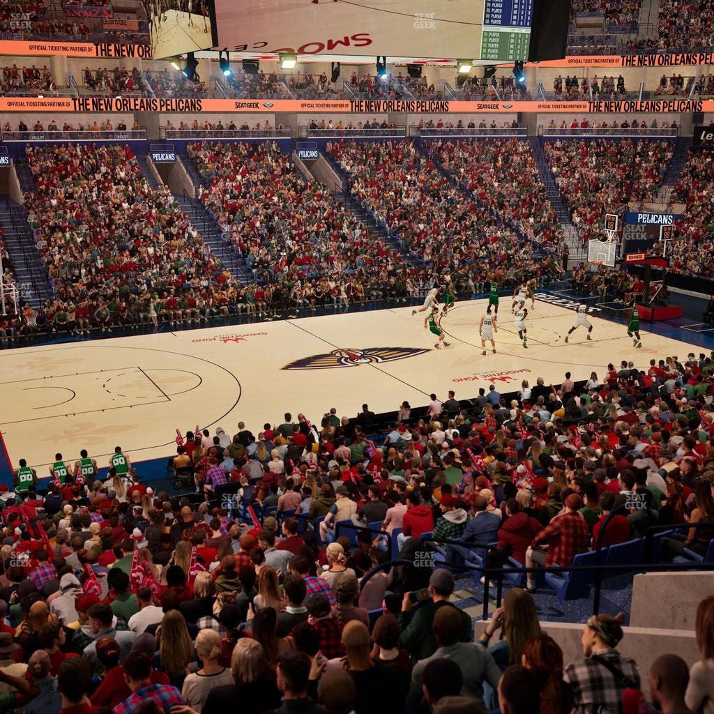 Smoothie King Center - Section 114 Seat View