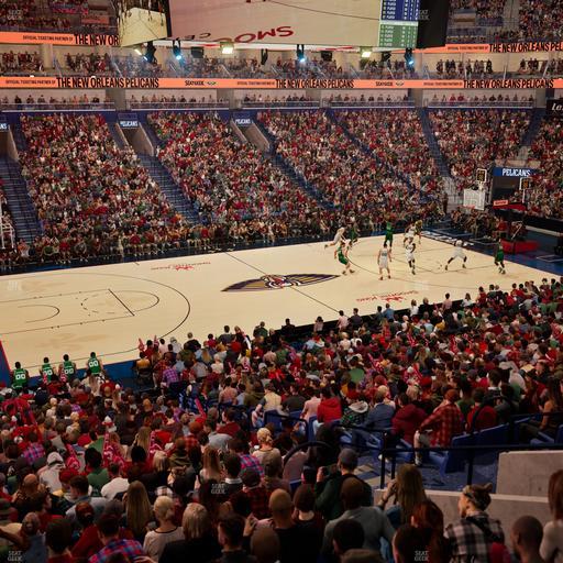 Smoothie King Center - Section 114 Seat View