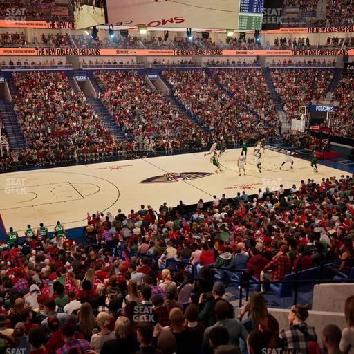 Smoothie King Center - Section 114 Seat View