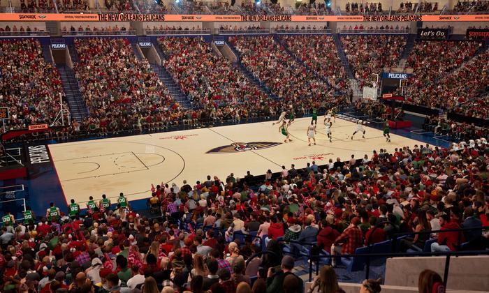 Smoothie King Center - Section 114 Seat View