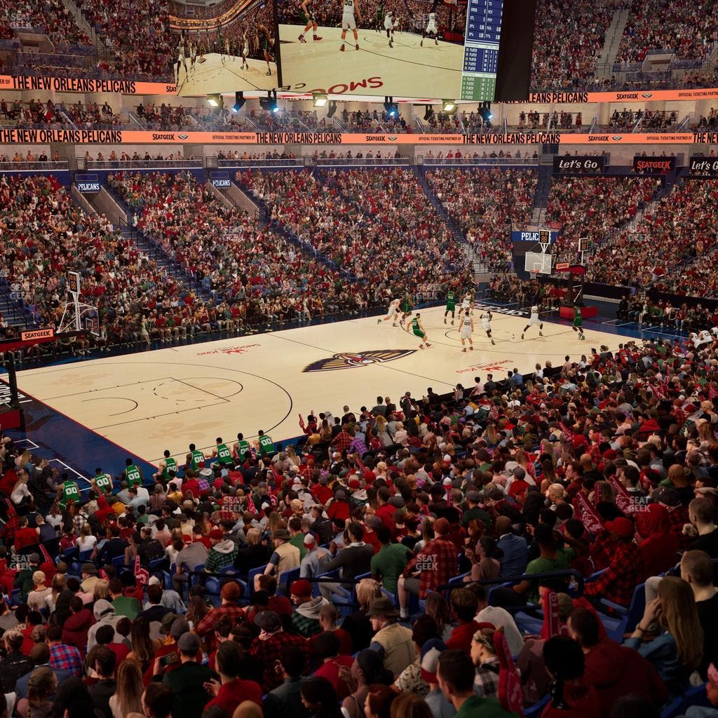 Smoothie King Center - Section 115 Seat View