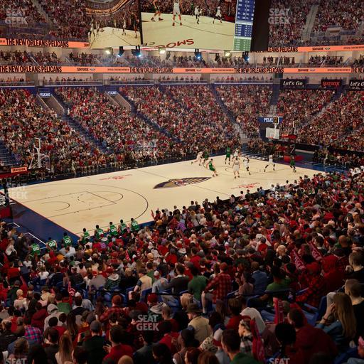 Smoothie King Center - Section 115 Seat View