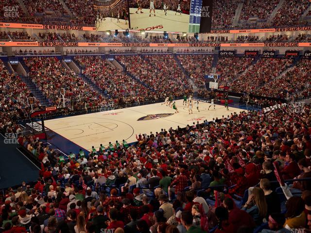 Smoothie King Center - Section 115 Seat View Smoothie King Center - Section 115 Seat View