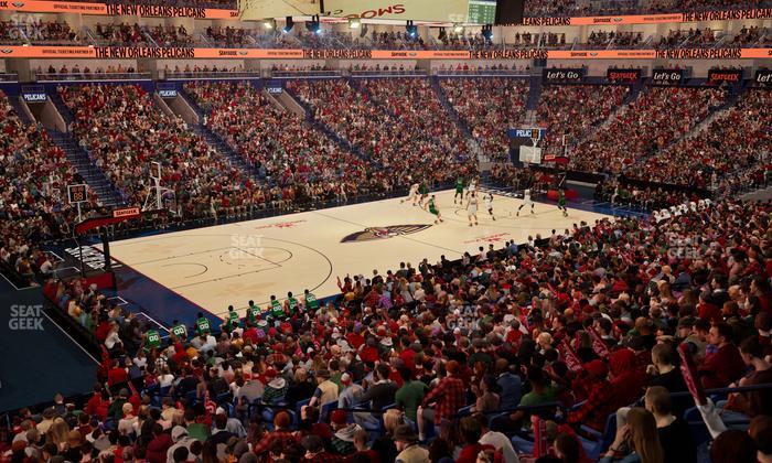 Smoothie King Center - Section 115 Seat View