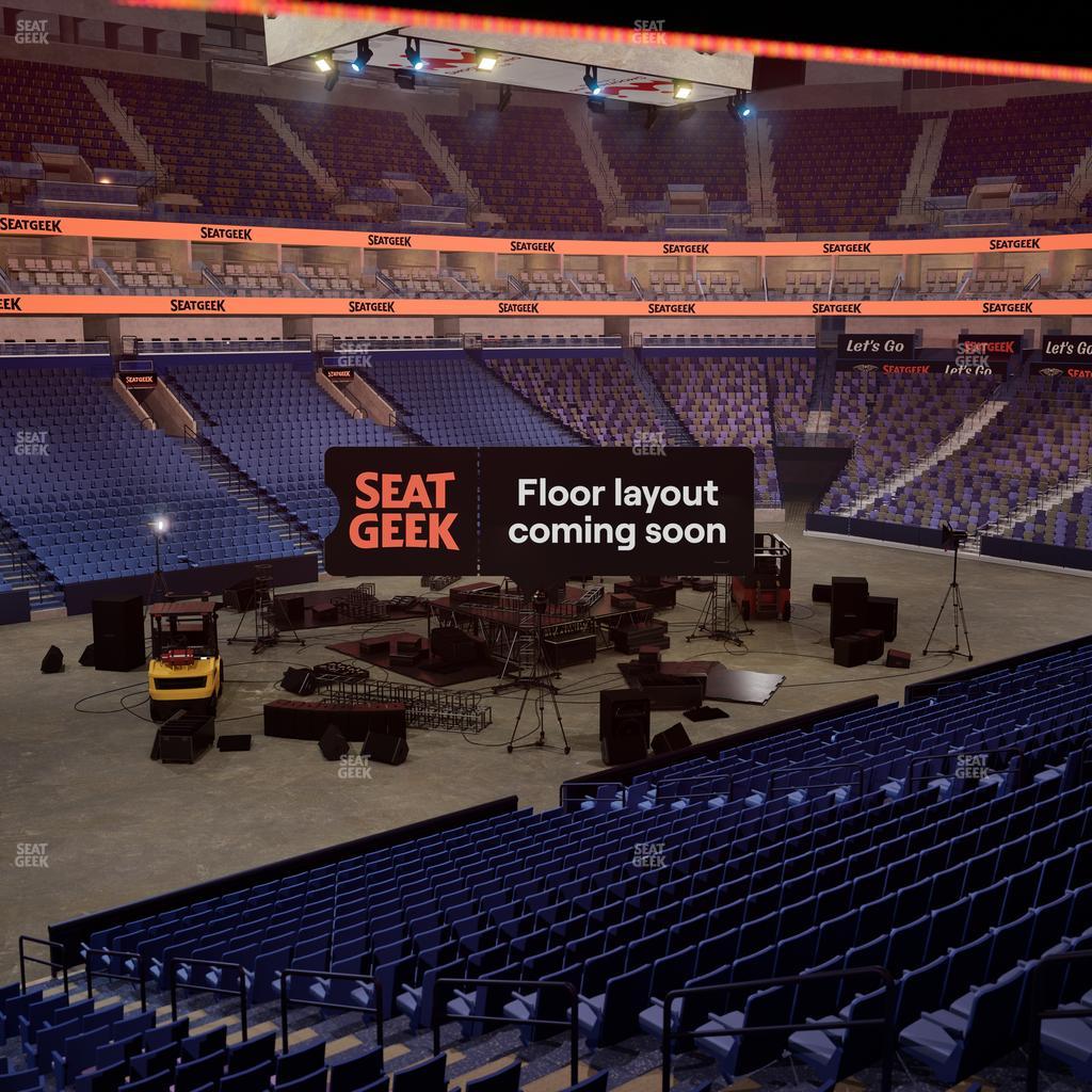 Smoothie King Center - Section 115 Seat View
