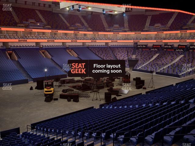 Smoothie King Center - Section 115 Seat View