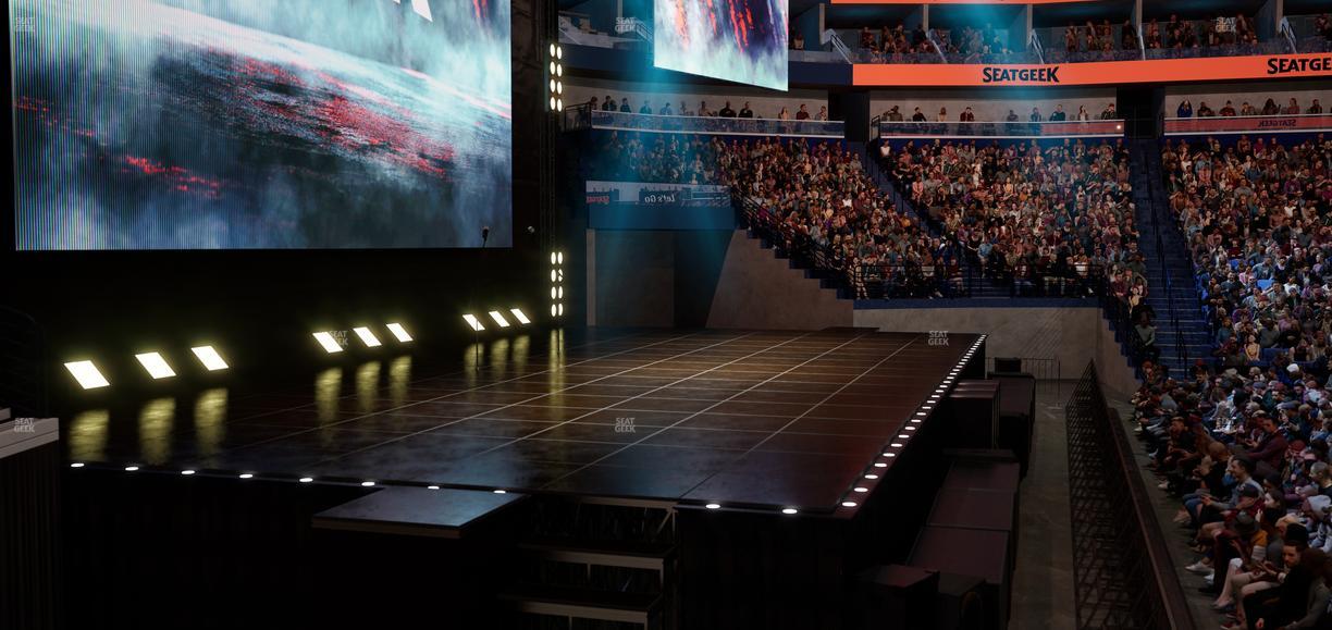 Smoothie King Center - Section 115 Seat View