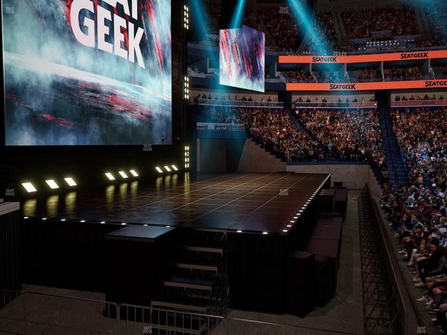 Smoothie King Center - Section 115 Seat View