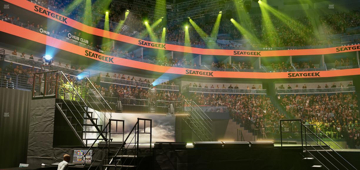 Smoothie King Center - Section 115 Seat View