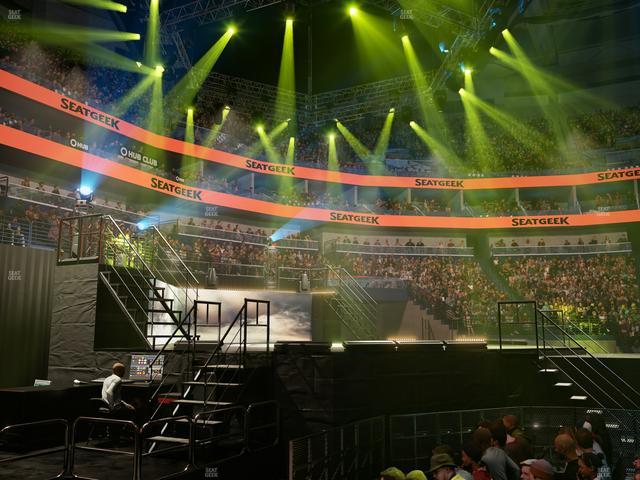 Smoothie King Center - Section 115 Seat View