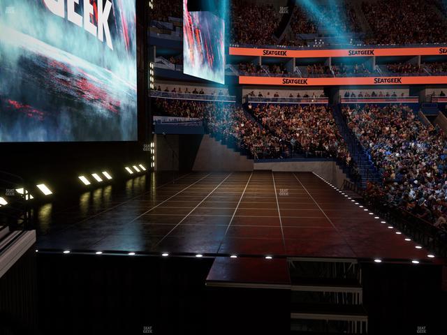 Smoothie King Center - Section 116 Seat View