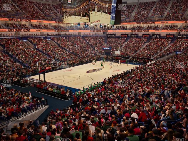 Smoothie King Center - Section 116 Seat View Smoothie King Center - Section 116 Seat View