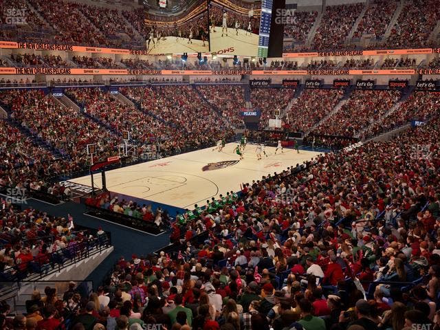 Smoothie King Center - Section 116 Seat View