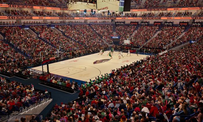 Smoothie King Center - Section 116 Seat View