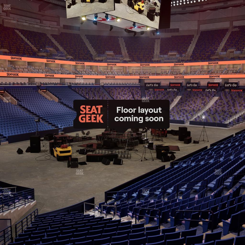 Smoothie King Center - Section 116 Seat View