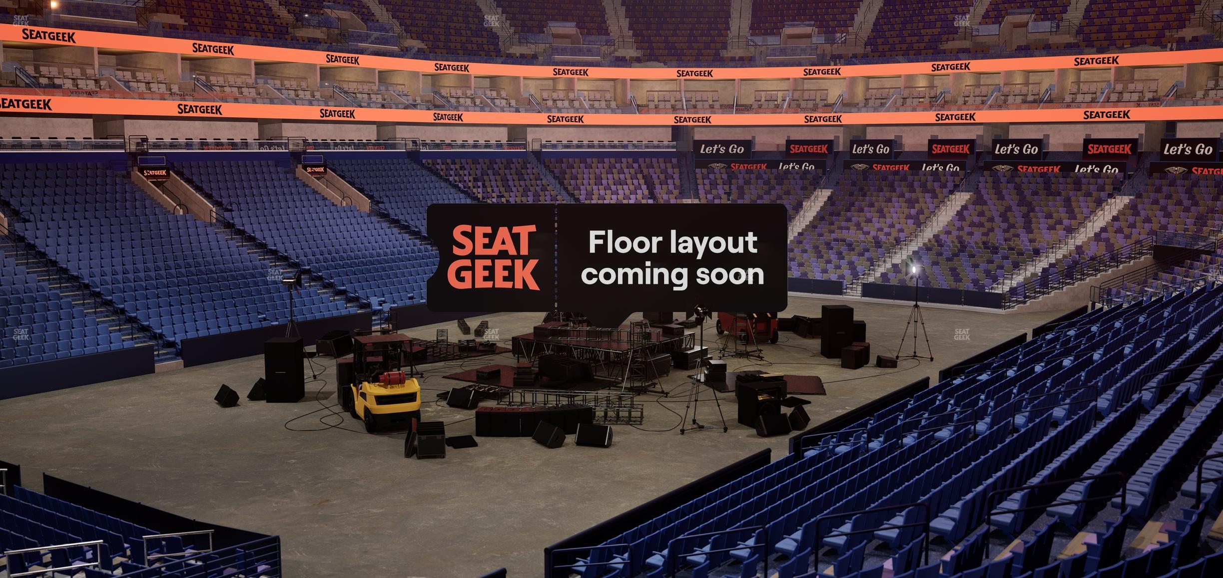 Smoothie King Center - Section 116 Seat View
