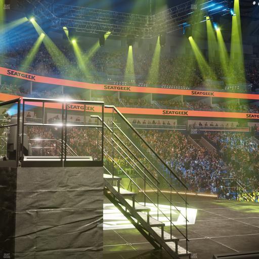 Smoothie King Center - Section 117 Seat View