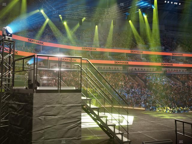 Smoothie King Center - Section 117 Seat View