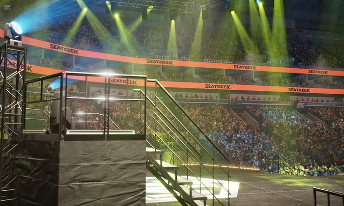 Smoothie King Center - Section 117 Seat View