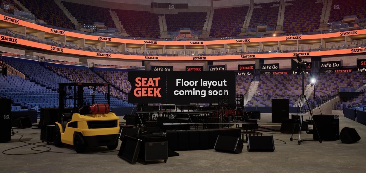 Smoothie King Center - Section 117 Seat View