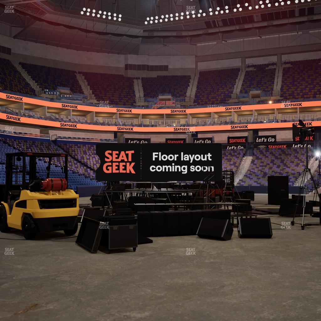 Smoothie King Center - Section 117 Seat View