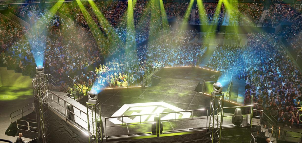 Smoothie King Center - Section 118 Seat View