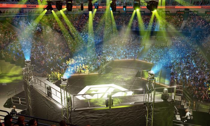 Smoothie King Center - Section 118 Seat View