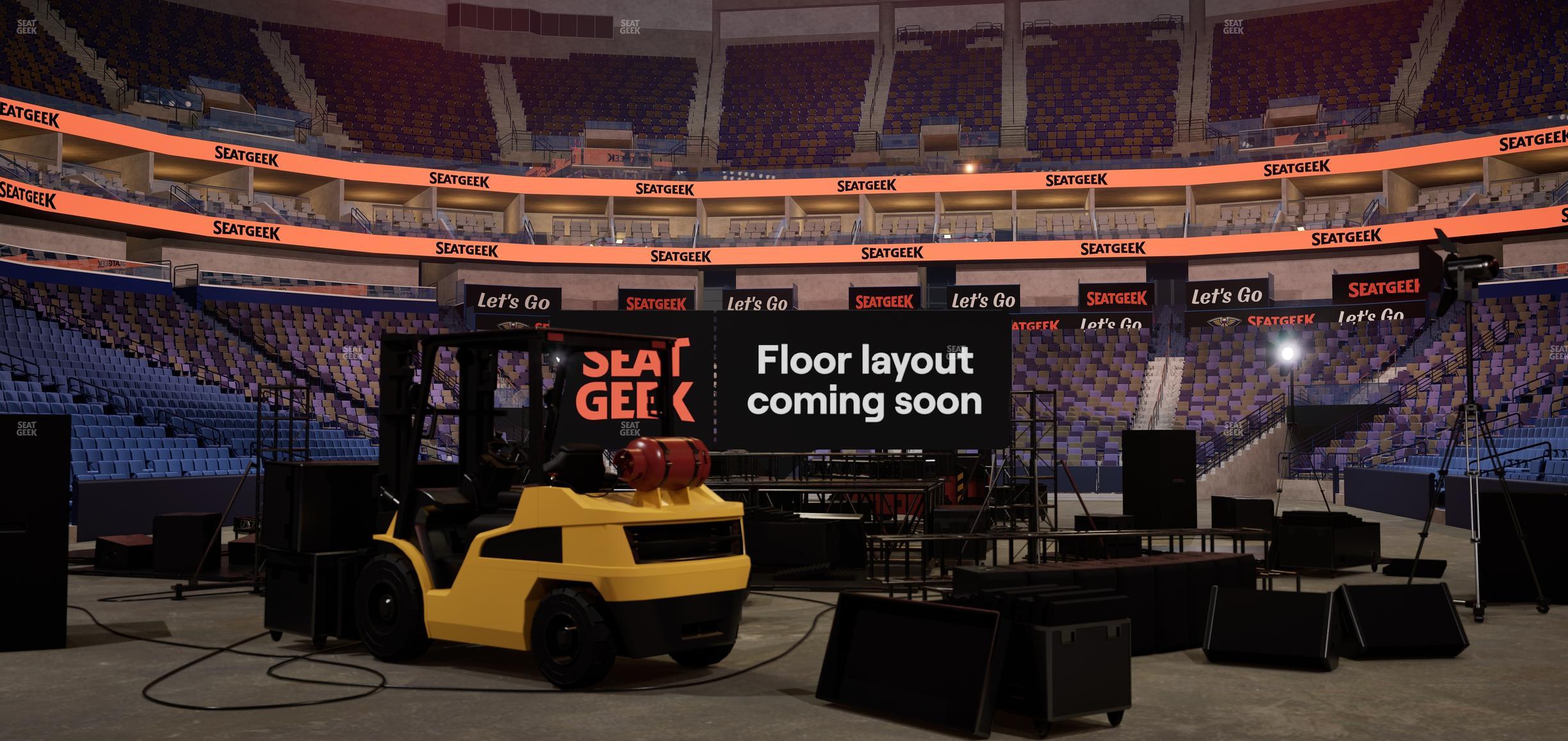 Smoothie King Center - Section 118 Seat View