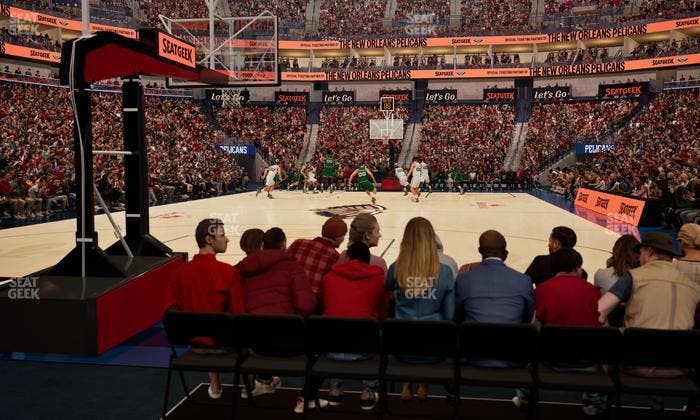 Smoothie King Center - Section 118 Seat View