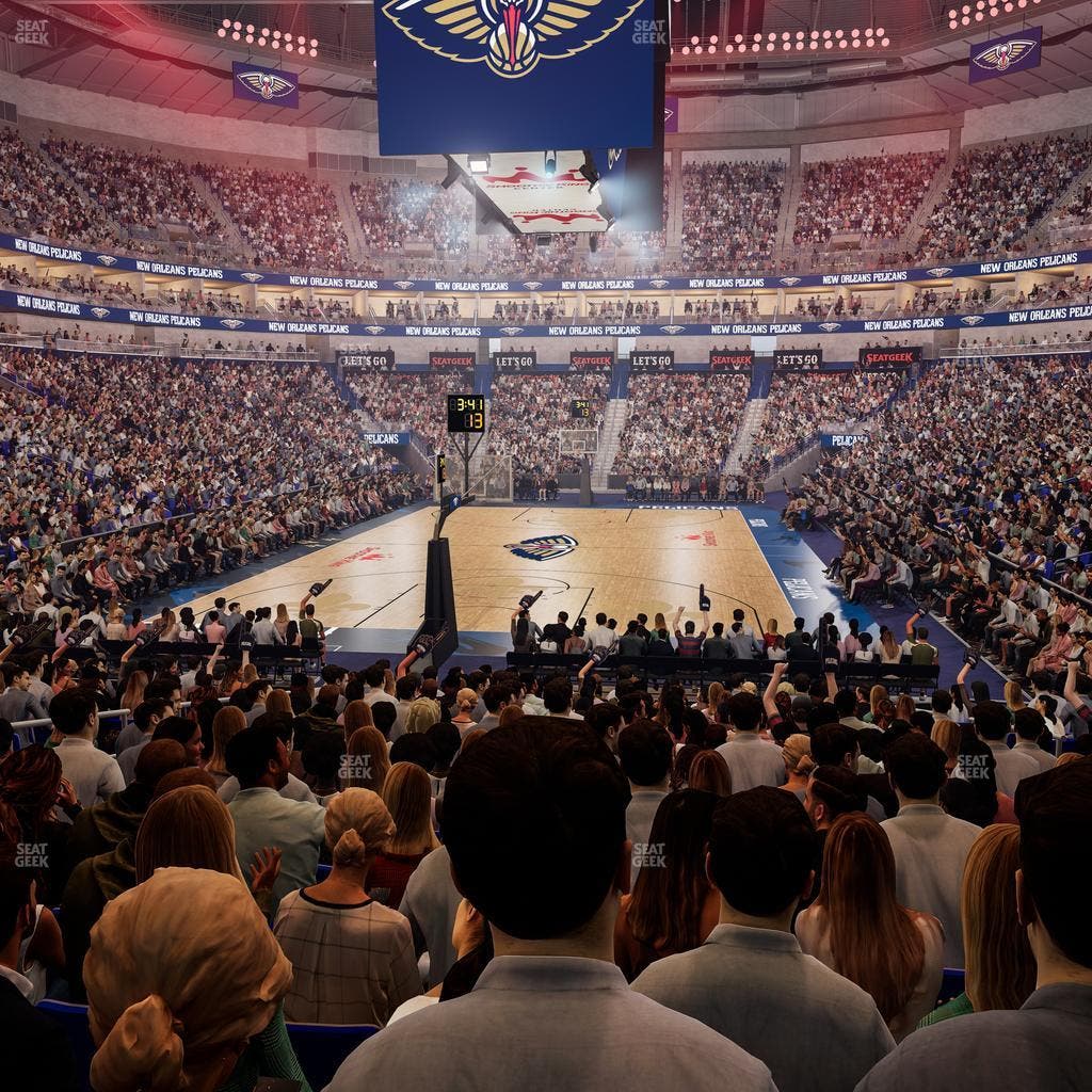 Smoothie King Center - Section 118 Seat View