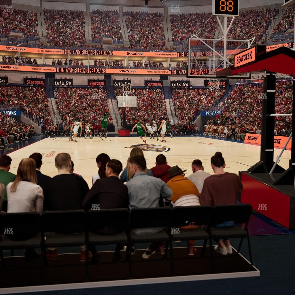 Smoothie King Center - Section 119 Seat View