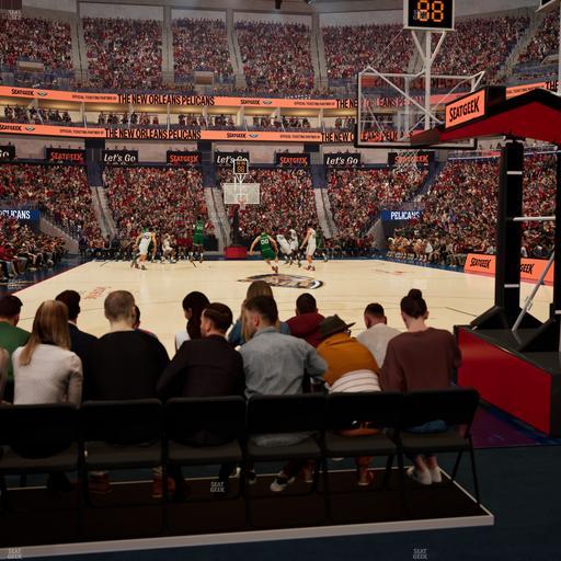 Smoothie King Center - Section 119 Seat View