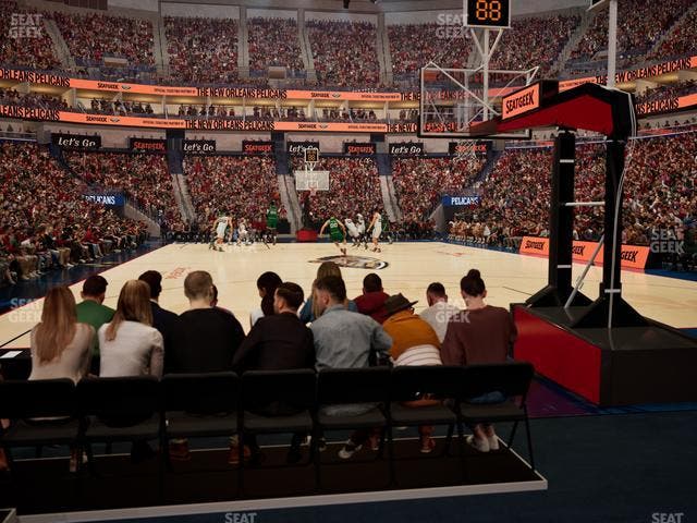 Smoothie King Center - Section 119 Seat View