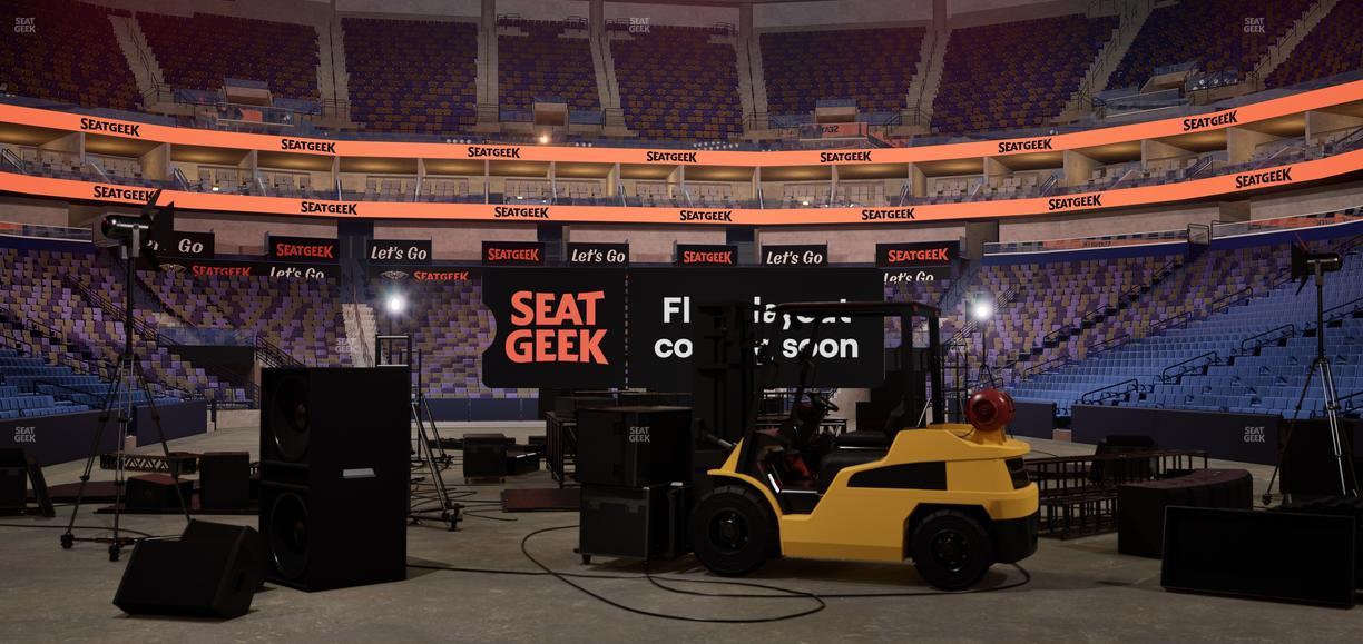 Smoothie King Center - Section 119 Seat View