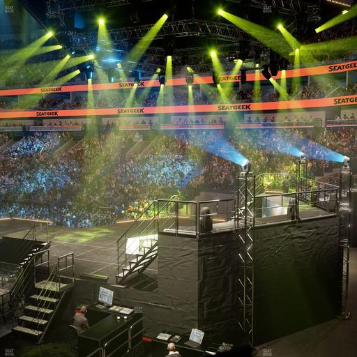 Smoothie King Center - Section 120 Seat View