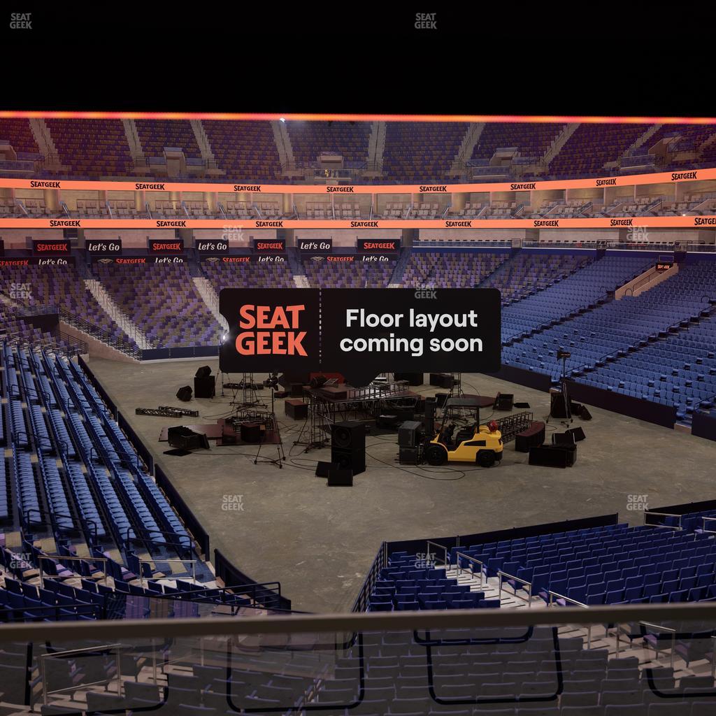 Smoothie King Center - Section 120 Seat View