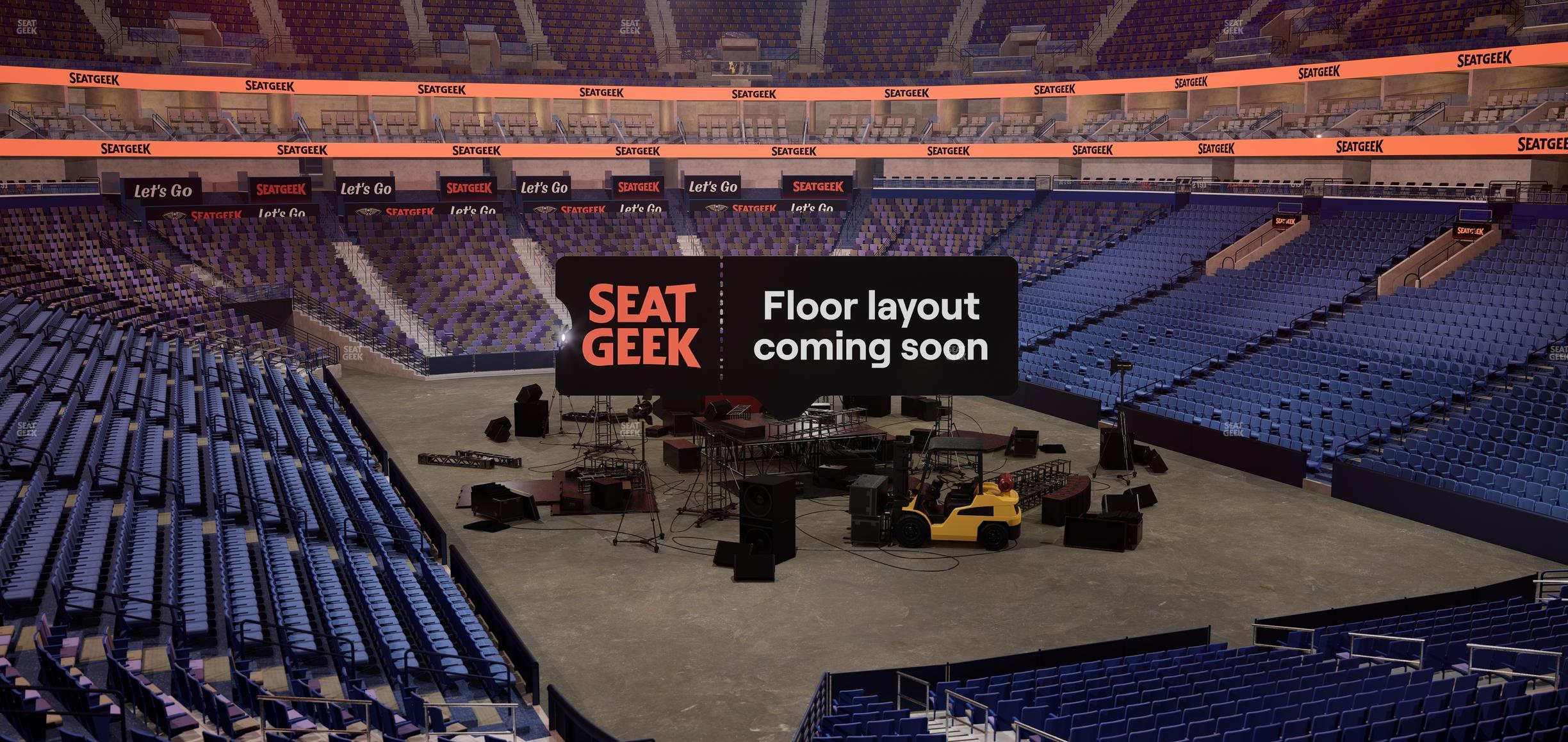 Smoothie King Center - Section 120 Seat View