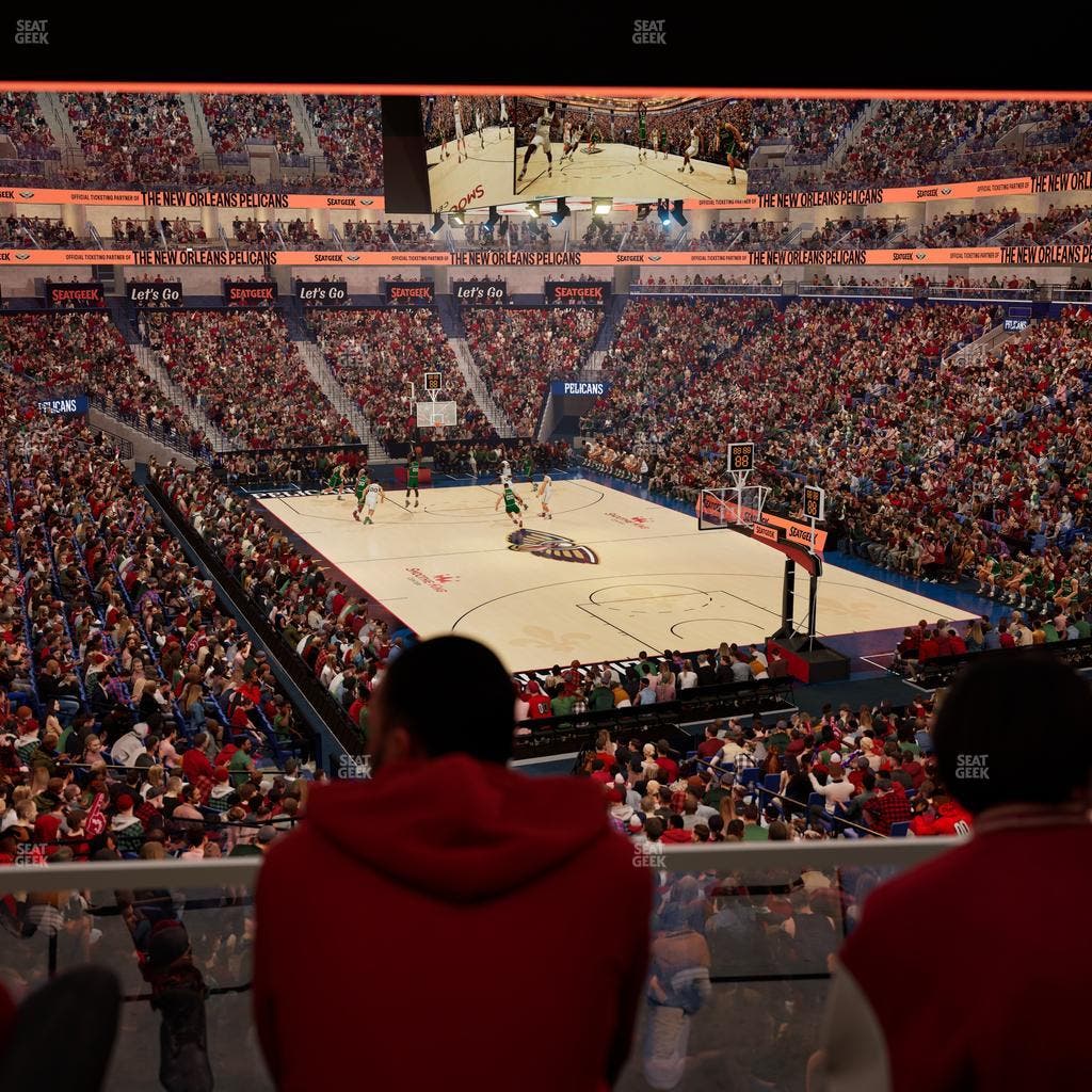 Smoothie King Center - Section 120 Seat View