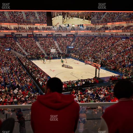 Smoothie King Center - Section 120 Seat View