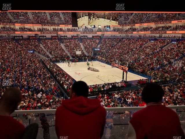 Smoothie King Center - Section 120 Seat View