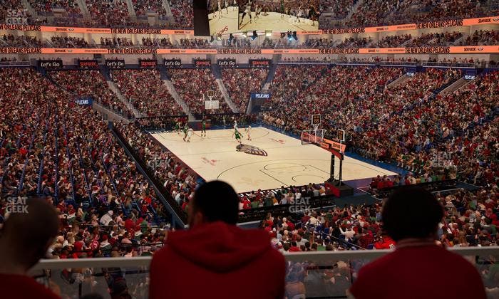 Smoothie King Center - Section 120 Seat View