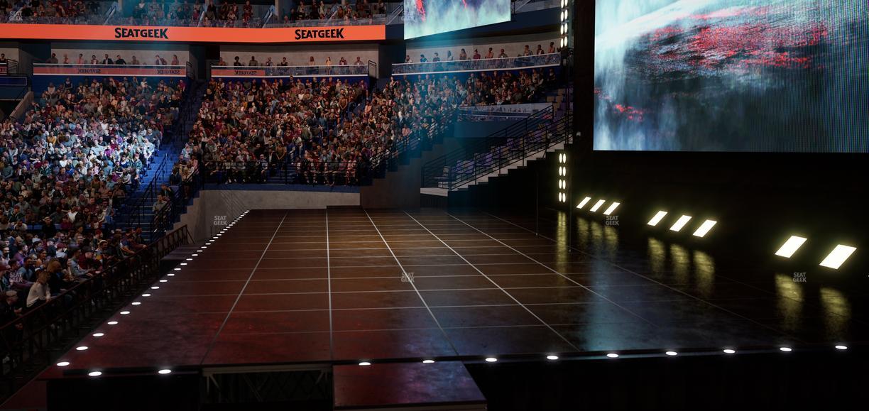 Smoothie King Center - Section 121 Seat View