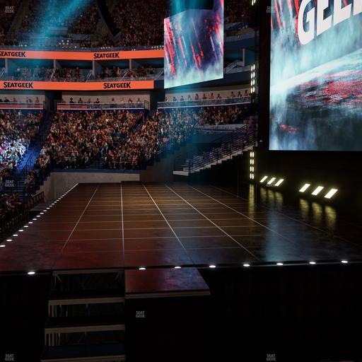 Smoothie King Center - Section 121 Seat View