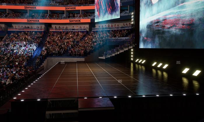 Smoothie King Center - Section 121 Seat View