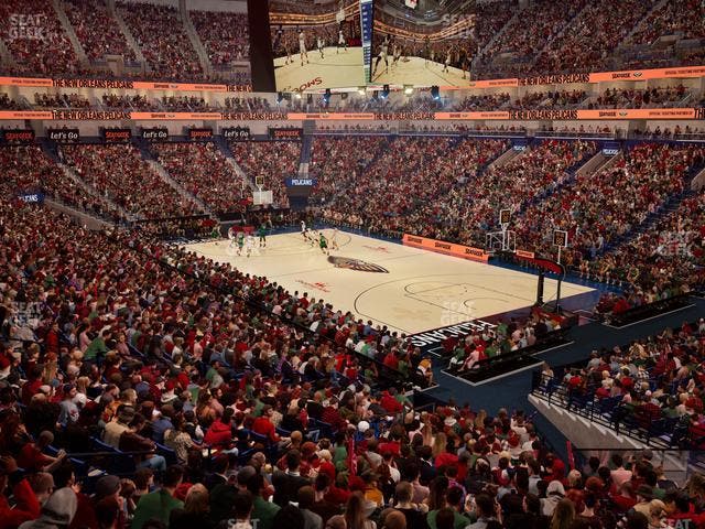 Smoothie King Center - Section 121 Seat View